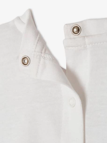 Ensemble Bébé T-shirt, Short Et Bob Blanc - Vertbaudet – Image 6