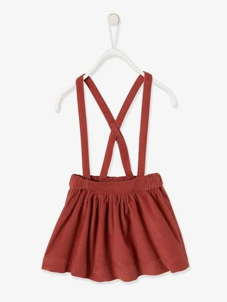 Ensemble Blouse En Plumetis Et Jupe En Velours Bébé Ivoire - Vertbaudet – Image 4