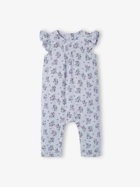 Ensemble Combinaison + Bandeau Imprimés Bébé Fille Vert Céladon Imprimé - Vertbaudet – Image 2