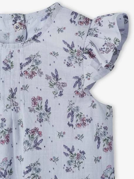 Ensemble Combinaison + Bandeau Imprimés Bébé Fille Vert Céladon Imprimé - Vertbaudet – Image 5