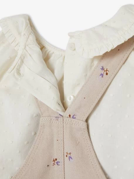 Ensemble Combinaison Et Blouse Bébé Vert De Gris - Vertbaudet – Image 5