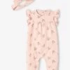 Ensemble Fille 2 Pièces Disney® Bambi Combinaison + Bandeau Vieux Rose - Disney
