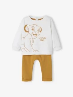 Ensemble Garçon 2 Pièces Disney® Le Roi Lion Jaune Fonce Uni Avec Decor - Disney