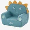 Fauteuil En Mousse Dino Triceratops Bleu - Vertbaudet