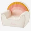 Fauteuil En Mousse Personnalisable Arc-en-ciel Blanc - Vertbaudet
