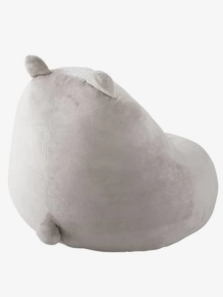 Fauteuil Ours Fausse Fourrure Gris Clair - Vertbaudet – Image 5