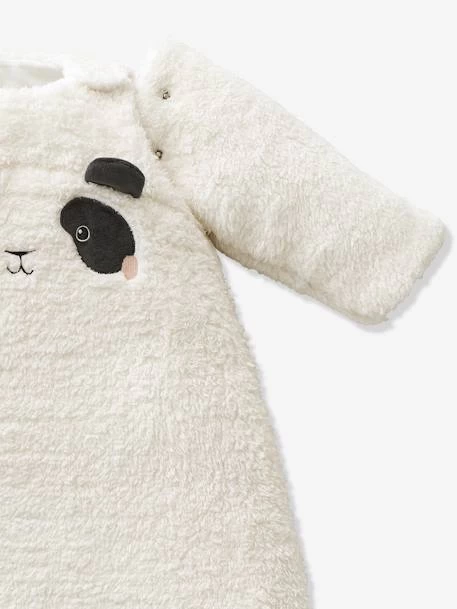 Gigoteuse Manches Amovibles En Sherpa PANDA écru - Vertbaudet – Image 5