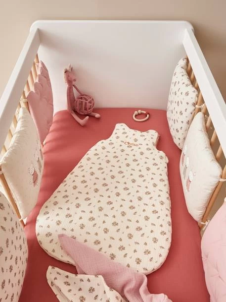 Gigoteuse Sans Manches En Gaze De Coton Personnalisable GRENIER écru / Multicolore - Vertbaudet – Image 2