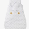 Gigoteuse Sans Manches LAPIN Blanc Motifs Gris - Vertbaudet
