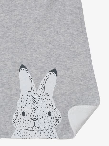 Grand Bavoir Enfant Gris Chiné - Vertbaudet – Image 4