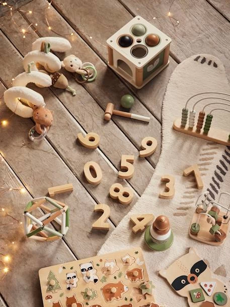 Grand Boulier Arc-en-ciel En Bois FSC® Multicolore - Vertbaudet – Image 3