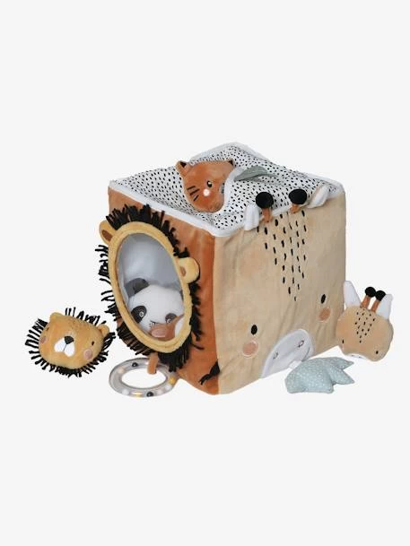 Grand Cube D'activités En Tissu TANZANIE Multicolore - Vertbaudet – Image 2