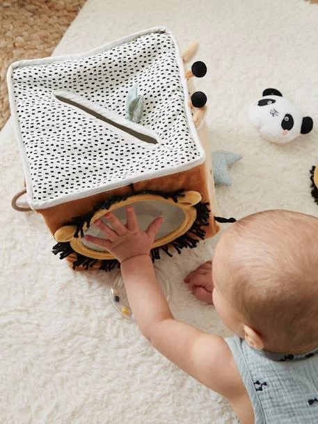 Grand Cube D'activités En Tissu TANZANIE Multicolore - Vertbaudet – Image 4