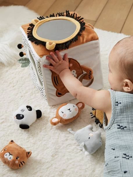 Grand Cube D'activités En Tissu TANZANIE Multicolore - Vertbaudet – Image 6