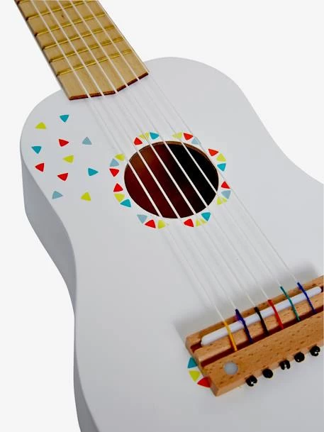 Guitare En Bois FSC® Blanc - Vertbaudet – Image 4