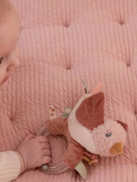 Hochet Oiseau Flowers - LITTLE DUTCH Rose Pâle - Little Dutch – Image 3