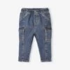 Jean Bébé Avec Poches Sur Le Côté Denim Brut - Vertbaudet