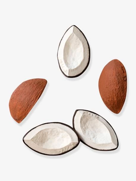 Jouet De Dentition Coco La Noix De Coco - OLI & CAROL Marron - Oli Et Carol