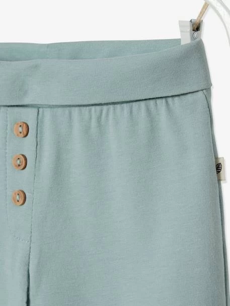Legging Bébé En Maille Coton Stretch Vert Clair - Vertbaudet – Image 3