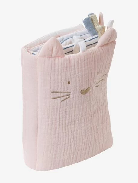 Livre Photos + Activités CHAT ROSE Rose - Vertbaudet