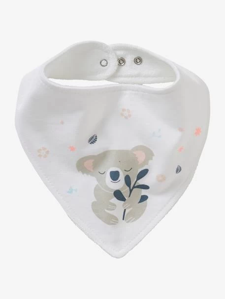Lot De 2 Bavoirs Bandana Imprimé Koala - Vertbaudet – Image 2