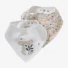 Lot De 2 Bavoirs Bandana Imprimé Koala - Vertbaudet