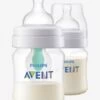 Lot De 2 Biberons 125 Ml Philips AVENT Anti-colic Avec Valve AirFree Transparent - Philips Avent