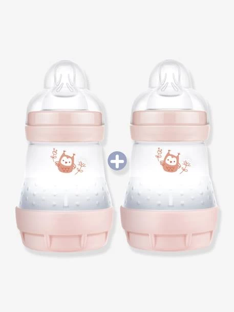 Lot De 2 Biberons 160 Ml MAM Easy Start Anti-colique Nature Guardian Nature Blush - Mam – Image 2