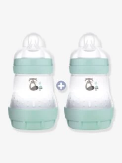 Lot De 2 Biberons 160 Ml MAM Easy Start Anti-colique Nature Guardian Nature Blush - Mam