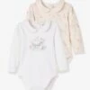 Lot De 2 Bodies Bébé Fille Disney Bambi® Manches Longues Rose - Disney