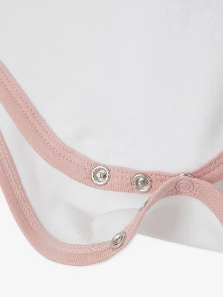 Lot De 2 Bodies Bébé Fille Snoopy Peanuts® Lot Blanc Et Rose - Snoopy – Image 5