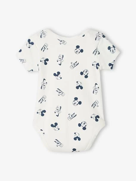 Lot De 2 Bodies Bébé Garçon Disney® Mickey & Friends Blanc / Gris Chiné - Mickey – Image 4