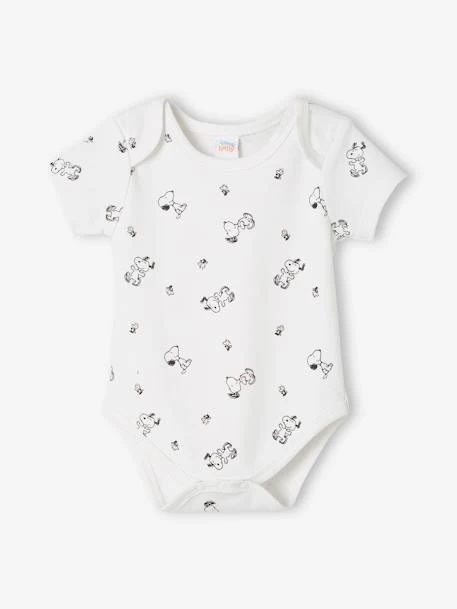 Lot De 2 Bodies Bébé Garçon Snoopy Peanuts® Sauge Et Blanc - Snoopy – Image 3