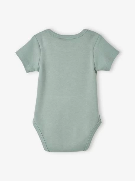 Lot De 2 Bodies Bébé Garçon Snoopy Peanuts® Sauge Et Blanc - Snoopy – Image 4