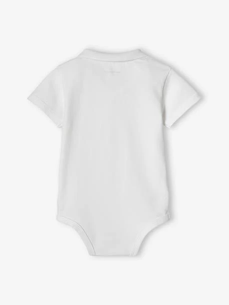 Lot De 2 Bodies Bébé Naissance Ouverture Polo Avec Poche Lot Encre - Vertbaudet – Image 4