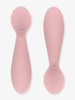 Lot De 2 Cuillères 1er âge EZPZ Tiny Spoon En Silicone Vert Amande - EZPZ