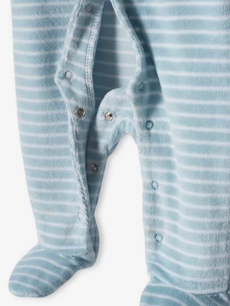 Lot De 2 Dors-bien "bateau" Bébé Garçon En Velours Bleu Ciel - Vertbaudet – Image 6