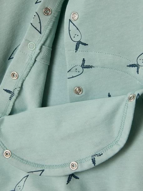 Lot De 2 Dors-bien Bébé Garçon En Coton Lot Vert Céladon - Vertbaudet – Image 5