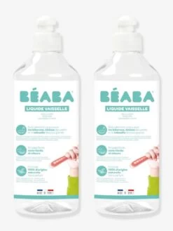 Lot De 2 Flacons De Liquide Vaisselle (500 Ml) BEABA Blanc - Beaba