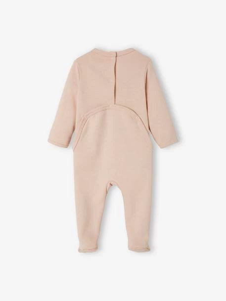 Lot De 2 Pyjamas En Molleton Bébé Ouverture Naissance Lot Rose Fumé - Vertbaudet – Image 4