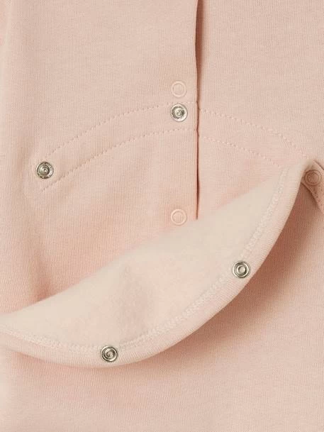 Lot De 2 Pyjamas En Molleton Bébé Ouverture Naissance Lot Rose Fumé - Vertbaudet – Image 6
