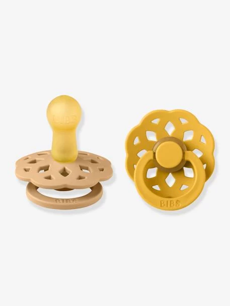Lot De 2 Sucettes-tétines BIBS Bohème, Taille 1 De 0 à 6 Mois Pêche + Terracotta - Bibs – Image 3