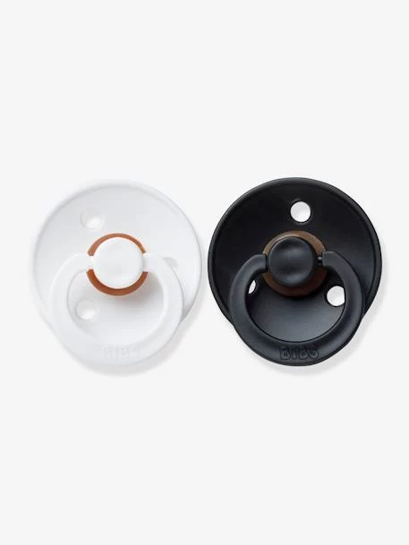 Lot De 2 Sucettes-tétines BIBS Colour, Taille 1 De 0 à 6 Mois Blush & Vanilla - Bibs