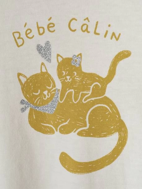 Lot De 2 T-shirts Basics Bébé Manches Longues Rose Poudré - Vertbaudet – Image 4