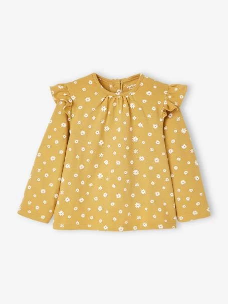 Lot De 2 T-shirts Bébé Manches Longues "lovely" BASICS Lot Ivoire - Vertbaudet – Image 3