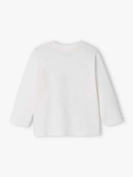 Lot De 2 T-shirts Bébé Motif Animal Et Rayé BASICS Lot Ivoire - Vertbaudet – Image 6