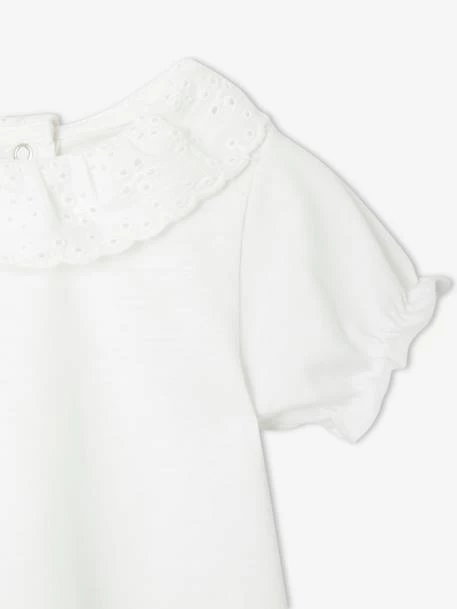 Lot De 2 T-shirts Romantiques Bébé Manches Courtes Lilas Imprimée - Vertbaudet – Image 4