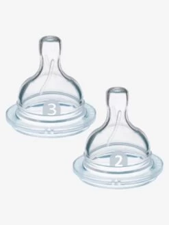 Lot De 2 Tétines Philips AVENT ANTI COLIC Pour Biberon à Col Large Blanc - Philips Avent