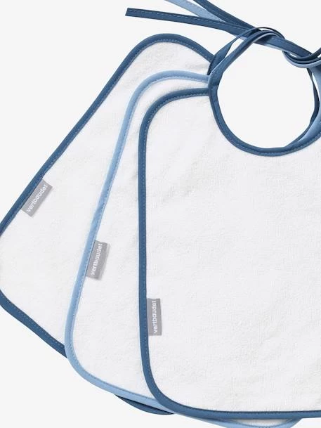 Lot De 3 Bavoirs Plastifiés Bleu - Vertbaudet – Image 6