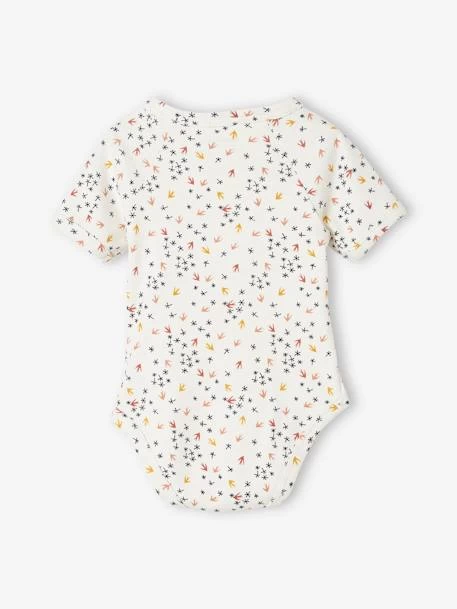 Lot De 3 Bodies Manches Courtes Bébé Ouverture Naissance Lot Blush Foncé - Vertbaudet – Image 5